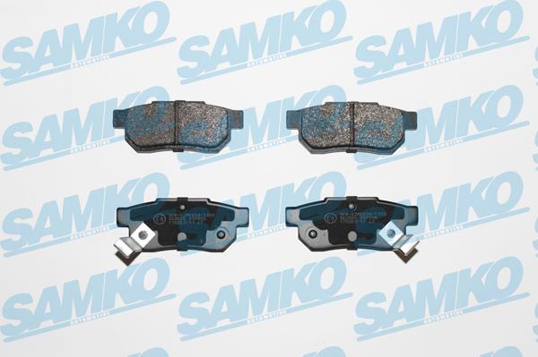 Samko 5SP506 - Тормозные колодки, дисковые, комплект parts5.com