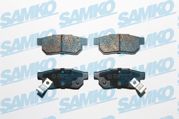 Samko 5SP507 - Тормозные колодки, дисковые, комплект parts5.com