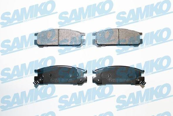 Samko 5SP517 - Тормозные колодки, дисковые, комплект parts5.com