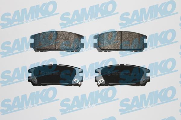 Samko 5SP524 - Тормозные колодки, дисковые, комплект parts5.com