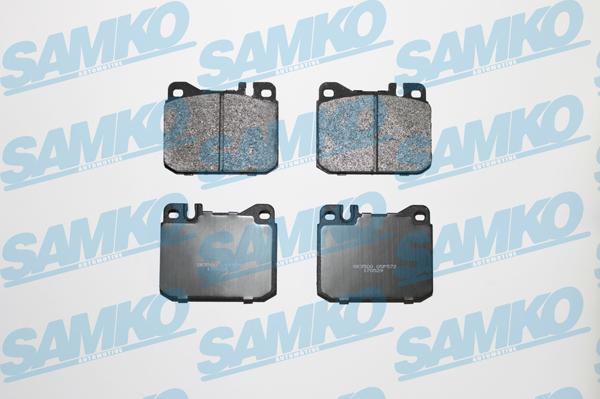 Samko 5SP572 - Тормозные колодки, дисковые, комплект parts5.com