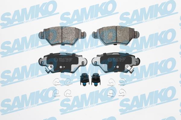 Samko 5SP699 - Тормозные колодки, дисковые, комплект parts5.com