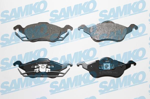 Samko 5SP696 - Тормозные колодки, дисковые, комплект parts5.com