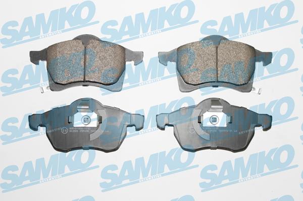 Samko 5SP690 - Тормозные колодки, дисковые, комплект parts5.com