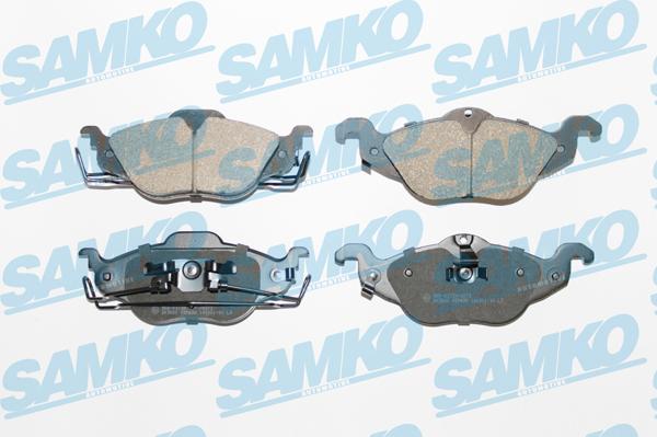 Samko 5SP698 - Тормозные колодки, дисковые, комплект parts5.com