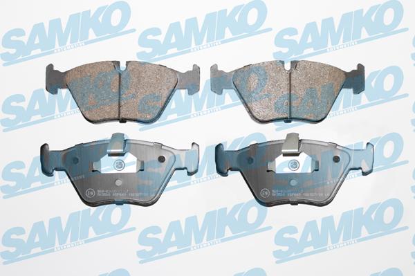 Samko 5SP649 - Тормозные колодки, дисковые, комплект parts5.com