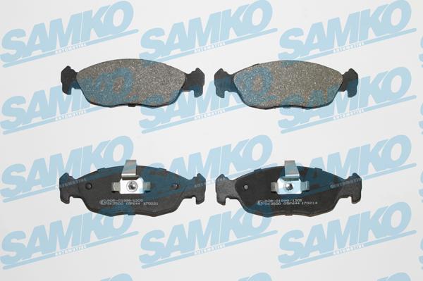 Samko 5SP644 - Тормозные колодки, дисковые, комплект parts5.com