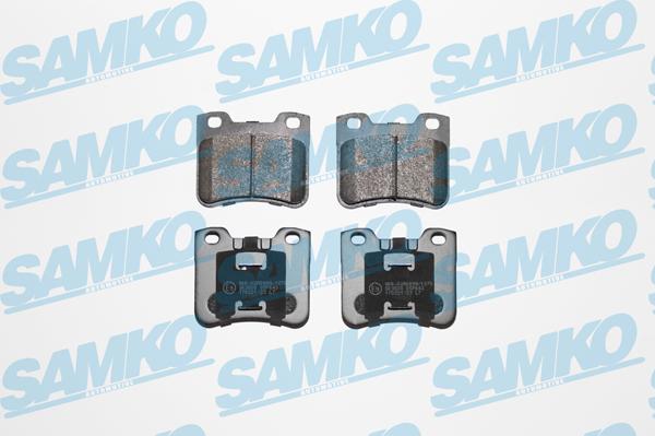 Samko 5SP643 - Тормозные колодки, дисковые, комплект parts5.com