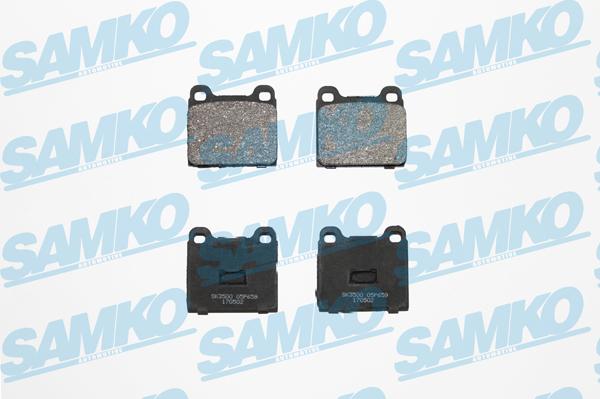 Samko 5SP659 - Тормозные колодки, дисковые, комплект parts5.com