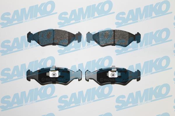 Samko 5SP655 - Тормозные колодки, дисковые, комплект parts5.com