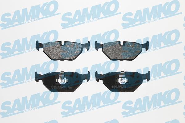 Samko 5SP650 - Тормозные колодки, дисковые, комплект parts5.com