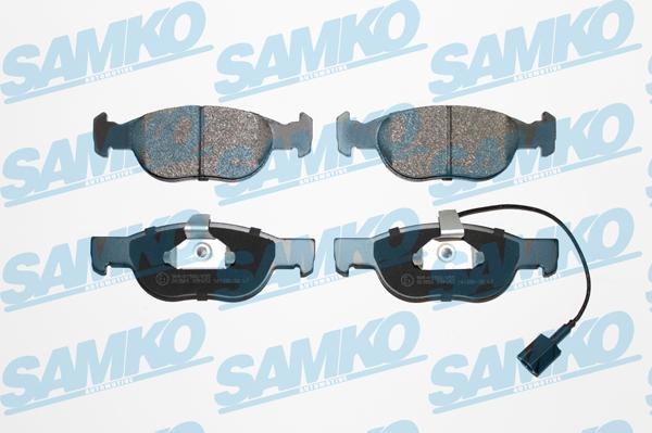 Samko 5SP652 - Тормозные колодки, дисковые, комплект parts5.com