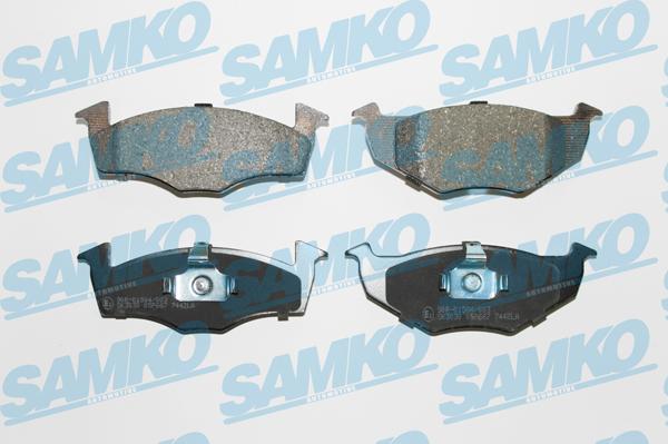 Samko 5SP667 - Тормозные колодки, дисковые, комплект parts5.com