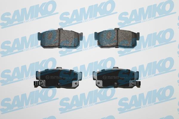 Samko 5SP602 - Тормозные колодки, дисковые, комплект parts5.com