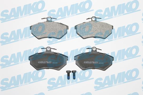 Samko 5SP613 - Тормозные колодки, дисковые, комплект parts5.com