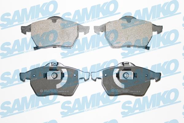 Samko 5SP689 - Тормозные колодки, дисковые, комплект parts5.com