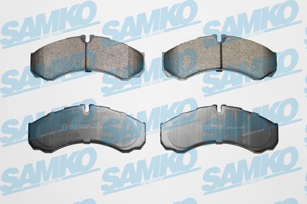 Samko 5SP684 - Тормозные колодки, дисковые, комплект parts5.com