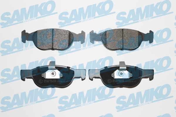 Samko 5SP688 - Тормозные колодки, дисковые, комплект parts5.com