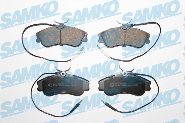 Samko 5SP683 - Тормозные колодки, дисковые, комплект parts5.com