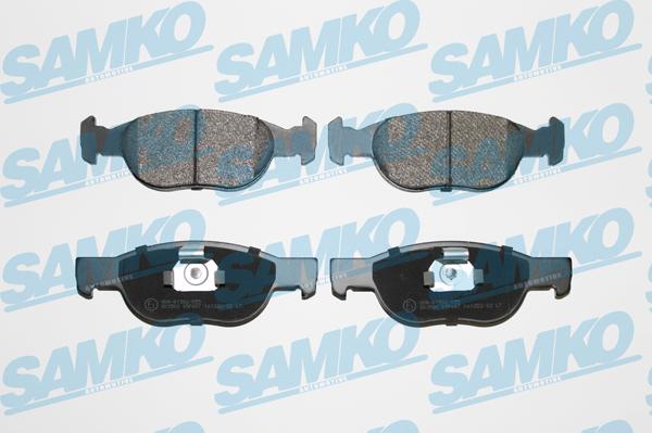 Samko 5SP687 - Тормозные колодки, дисковые, комплект parts5.com