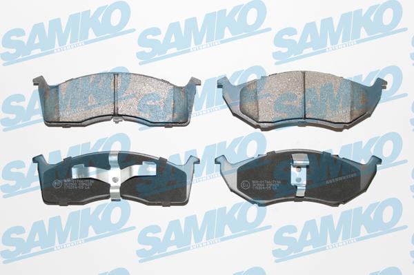 Samko 5SP629 - Тормозные колодки, дисковые, комплект parts5.com