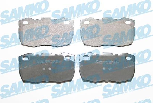 Samko 5SP626 - Тормозные колодки, дисковые, комплект parts5.com