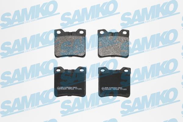 Samko 5SP622 - Тормозные колодки, дисковые, комплект parts5.com