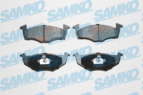 Samko 5SP627 - Тормозные колодки, дисковые, комплект parts5.com