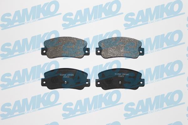 Samko 5SP095 - Тормозные колодки, дисковые, комплект parts5.com