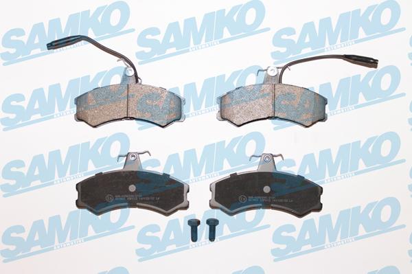 Samko 5SP012 - Тормозные колодки, дисковые, комплект parts5.com