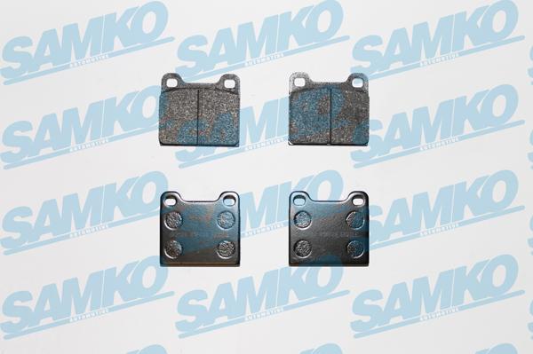 Samko 5SP024 - Тормозные колодки, дисковые, комплект parts5.com