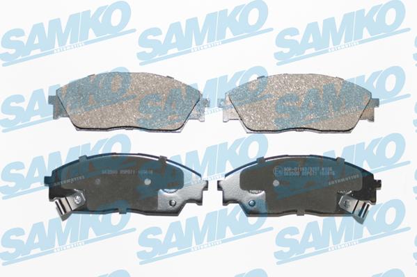 Samko 5SP071 - Тормозные колодки, дисковые, комплект parts5.com