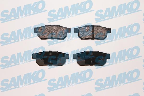 Samko 5SP072 - Тормозные колодки, дисковые, комплект parts5.com