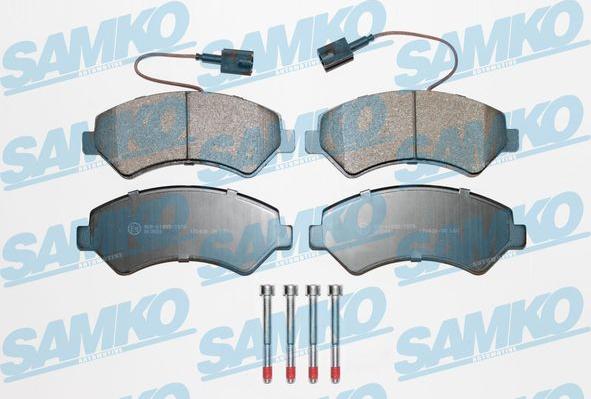 Samko 5SP1997 - Тормозные колодки, дисковые, комплект parts5.com