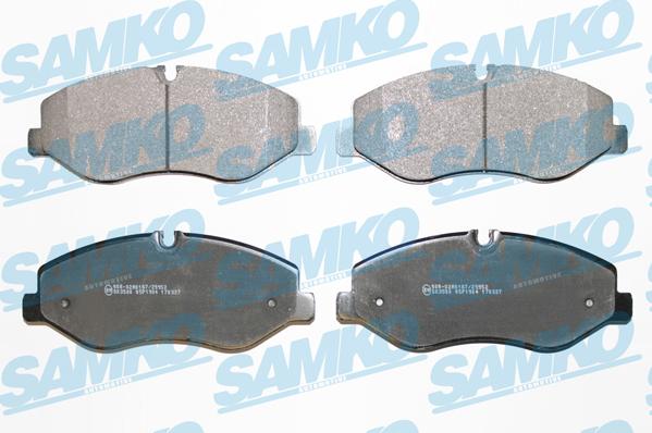 Samko 5SP1904 - Тормозные колодки, дисковые, комплект parts5.com