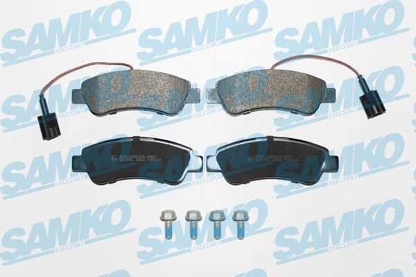 Samko 5SP1902 - Тормозные колодки, дисковые, комплект parts5.com