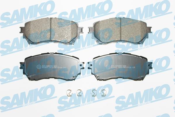 Samko 5SP1916 - Тормозные колодки, дисковые, комплект parts5.com