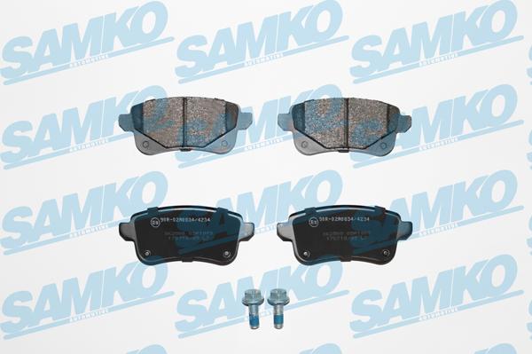 Samko 5SP1979 - Тормозные колодки, дисковые, комплект parts5.com