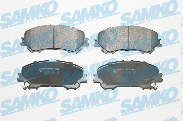 Samko 5SP1975 - Тормозные колодки, дисковые, комплект parts5.com