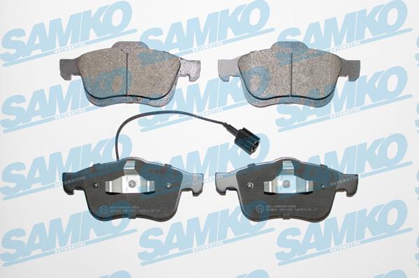 Samko 5SP1494 - Тормозные колодки, дисковые, комплект parts5.com