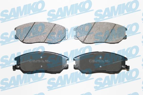 Samko 5SP1448 - Тормозные колодки, дисковые, комплект parts5.com