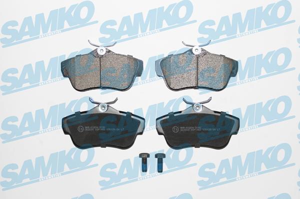 Samko 5SP1460 - Тормозные колодки, дисковые, комплект parts5.com