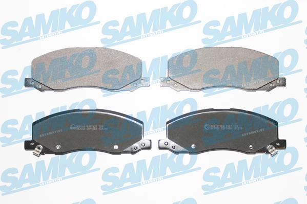 Samko 5SP1468 - Тормозные колодки, дисковые, комплект parts5.com