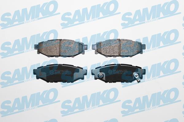 Samko 5SP1408 - Тормозные колодки, дисковые, комплект parts5.com