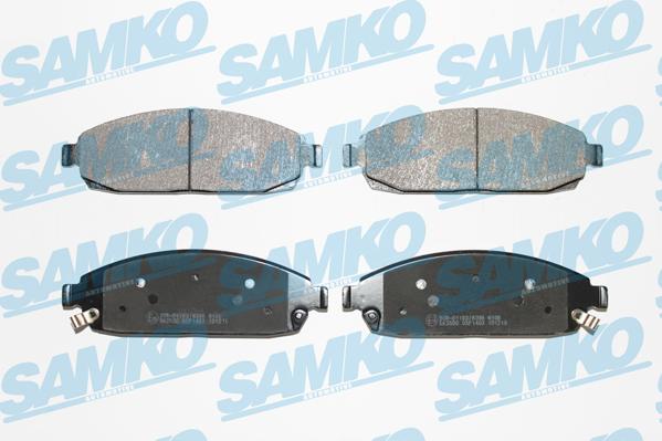 Samko 5SP1403 - Тормозные колодки, дисковые, комплект parts5.com