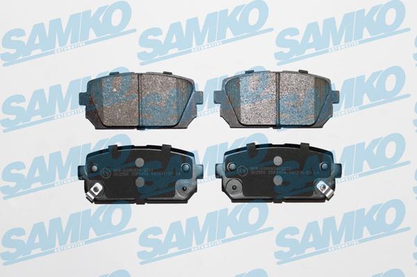 Samko 5SP1416 - Тормозные колодки, дисковые, комплект parts5.com