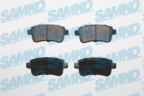 Samko 5SP1484 - Тормозные колодки, дисковые, комплект parts5.com