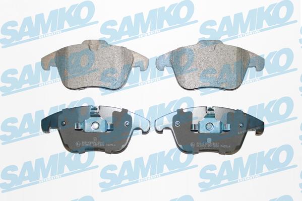 Samko 5SP1486 - Тормозные колодки, дисковые, комплект parts5.com