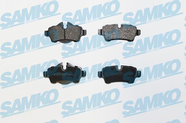 Samko 5SP1481 - Тормозные колодки, дисковые, комплект parts5.com