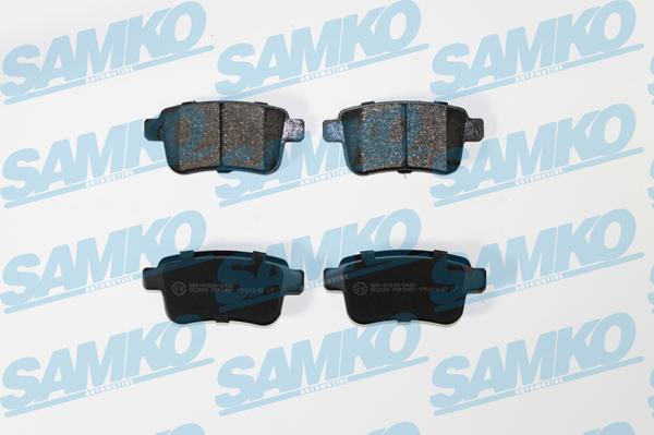 Samko 5SP1487 - Тормозные колодки, дисковые, комплект parts5.com